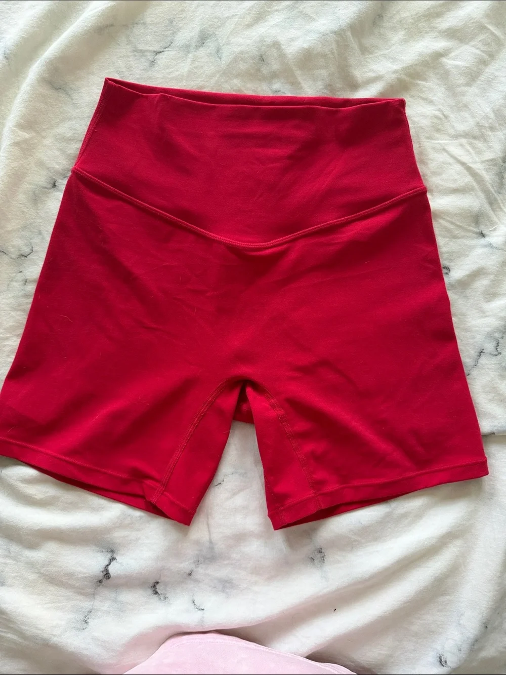 Cloud II Vitality Cherry Red Biker Shorts